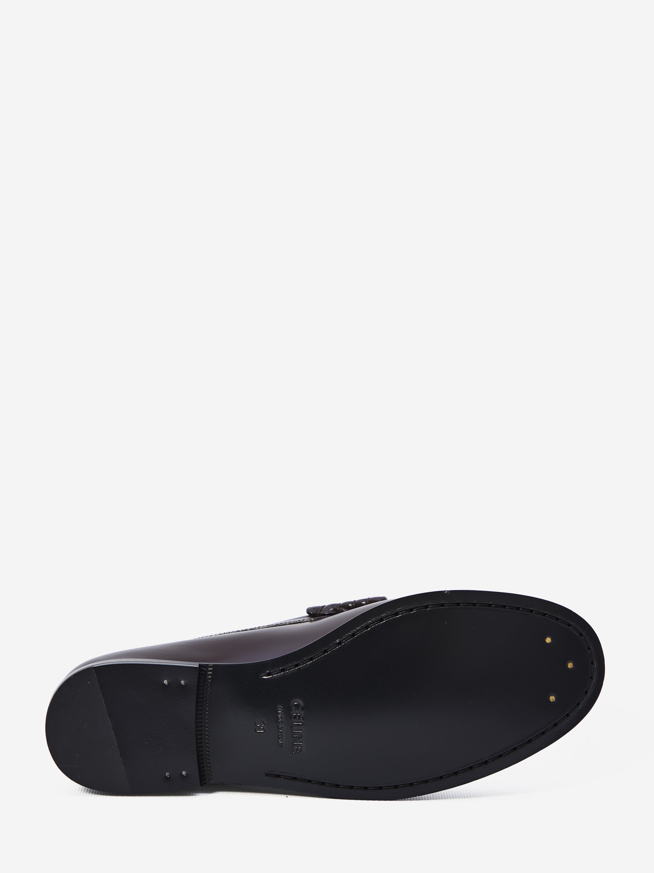 CELINE 36½ triomphe luco loafer
