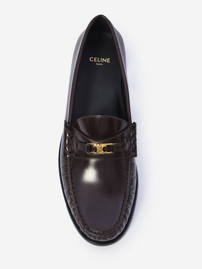 CELINE 36½ triomphe luco loafer