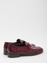 THE ROW 36 eel leather loafers