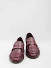THE ROW 36 eel leather loafers