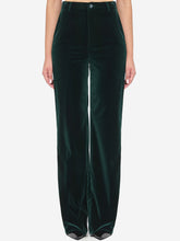GUCCI 40 velvet trousers