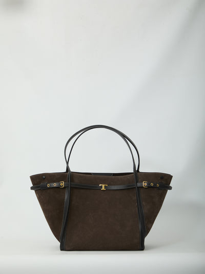 TOD'S OS medium t signature shopping bag
