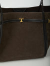 medium t signature shopping bag