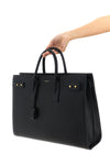 sac de jour leather handbag