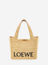 LOEWE OS tote bag in raffia medium