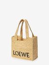 tote bag in raffia medium