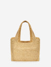 tote bag in raffia medium
