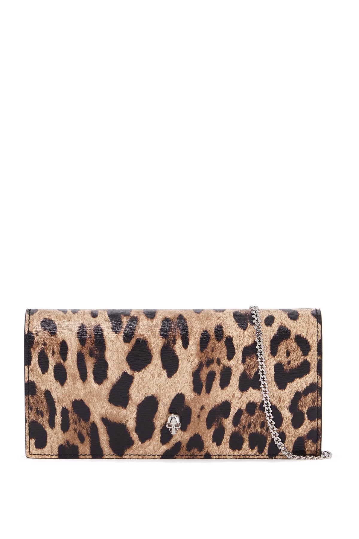 mini animal print eco-leather crossbody bag