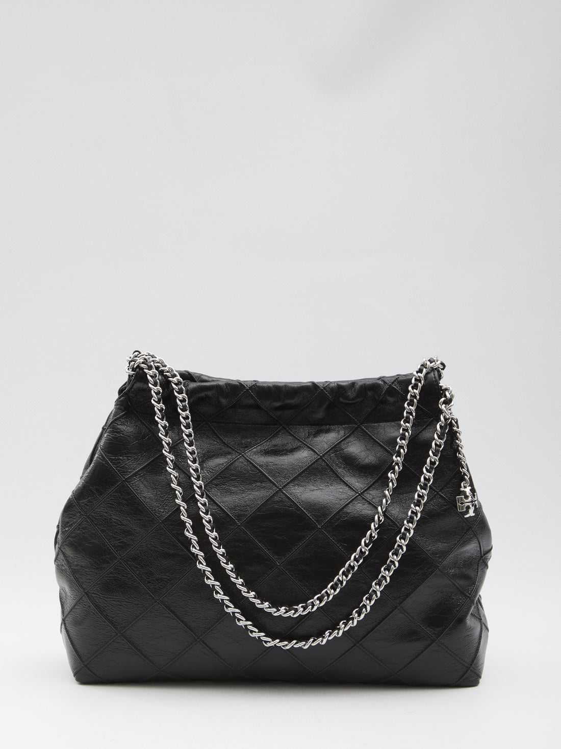 TORY BURCH OS fleming hobo bag with aged effect