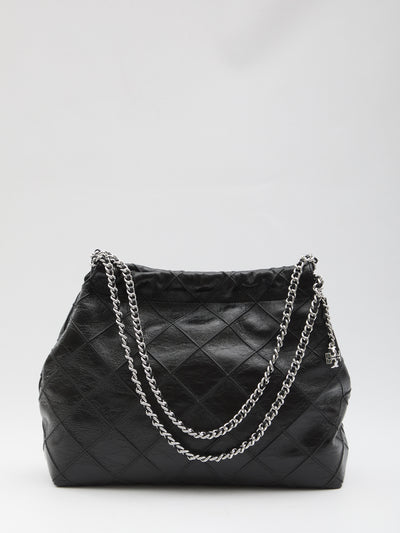 fleming hobo bag with aged effect