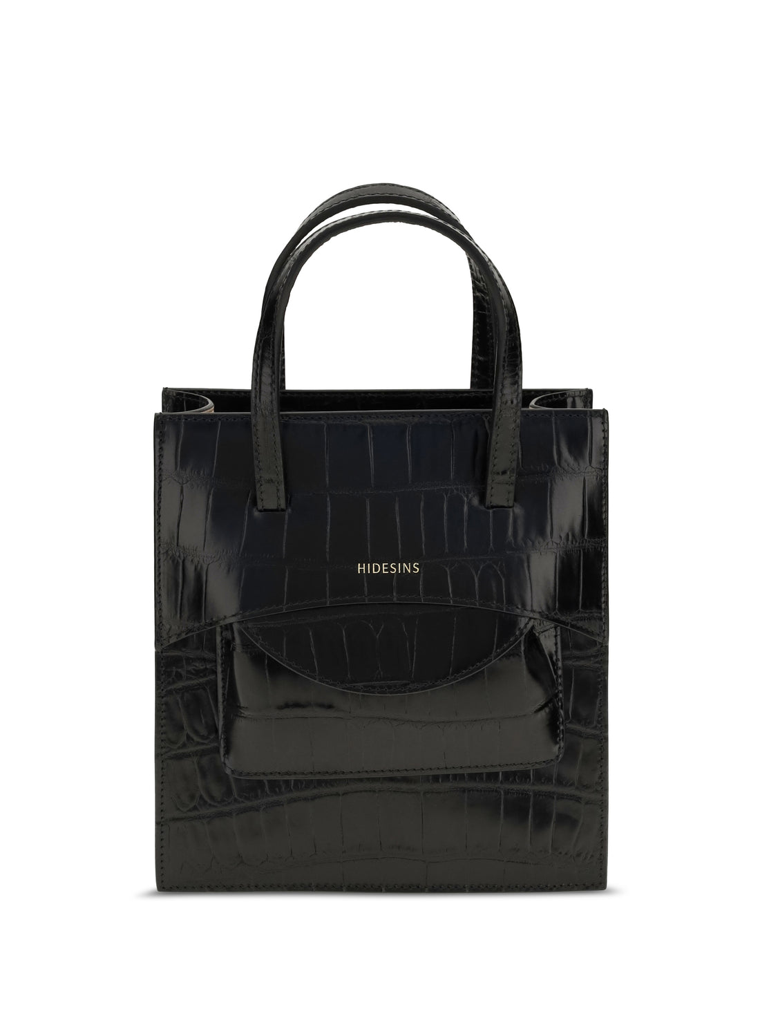 HIDESINS OS pocket leather handbag
