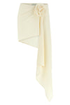 draped stretch fabric 01 skirt
