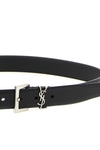 smooth leather belt