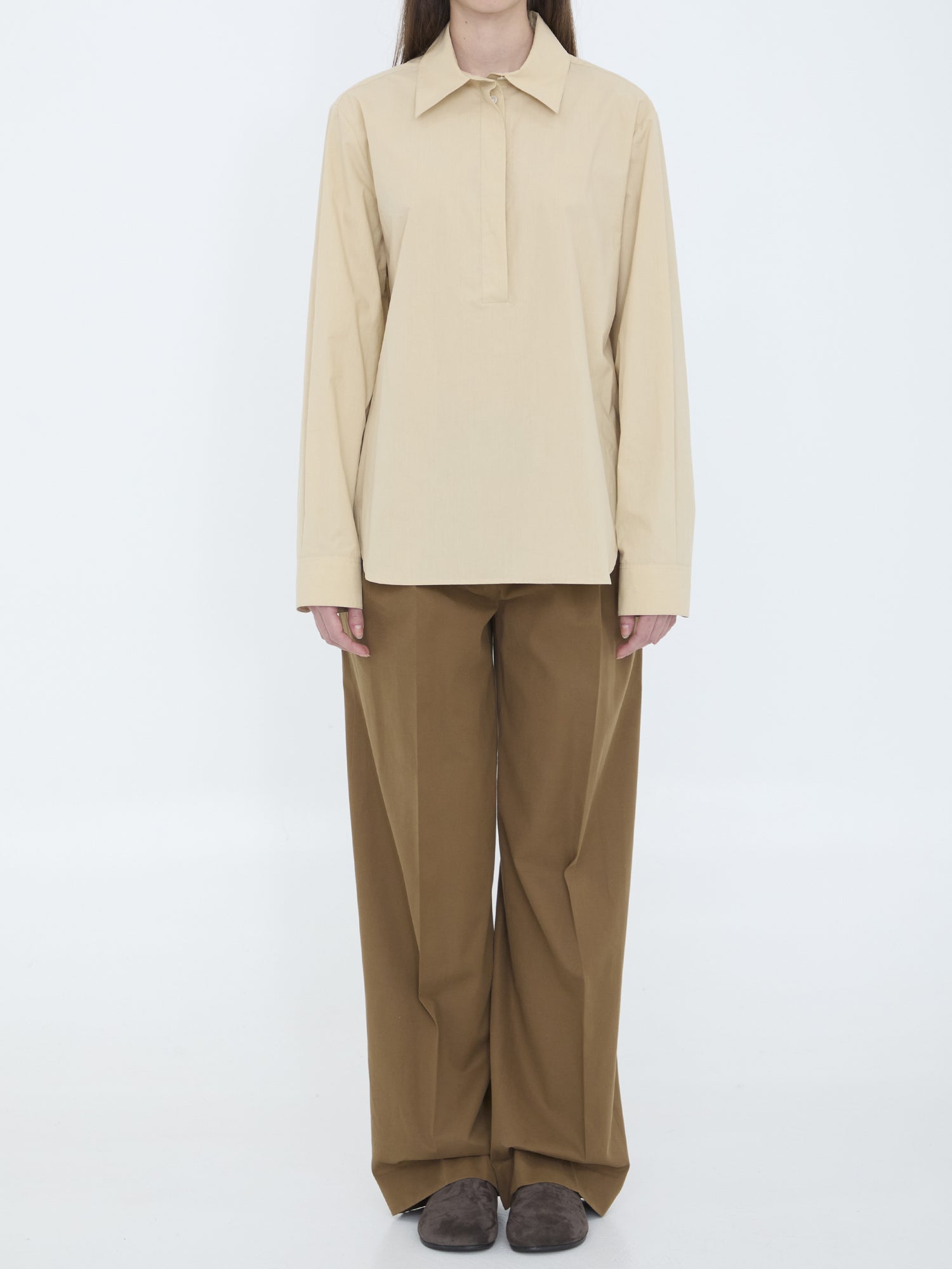 THE ROW 2 margan shirt in cotton