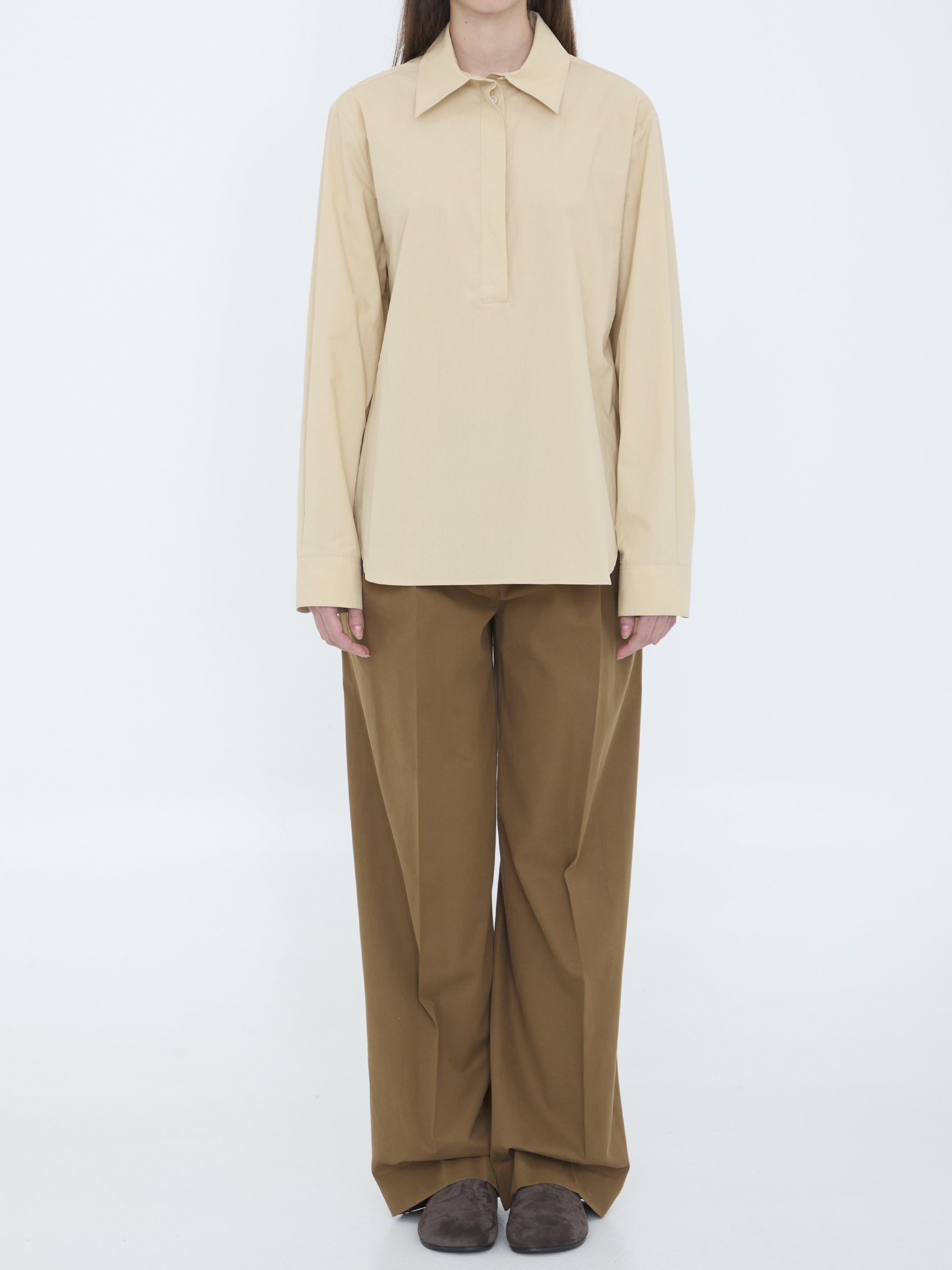 THE ROW 2 margan shirt in cotton