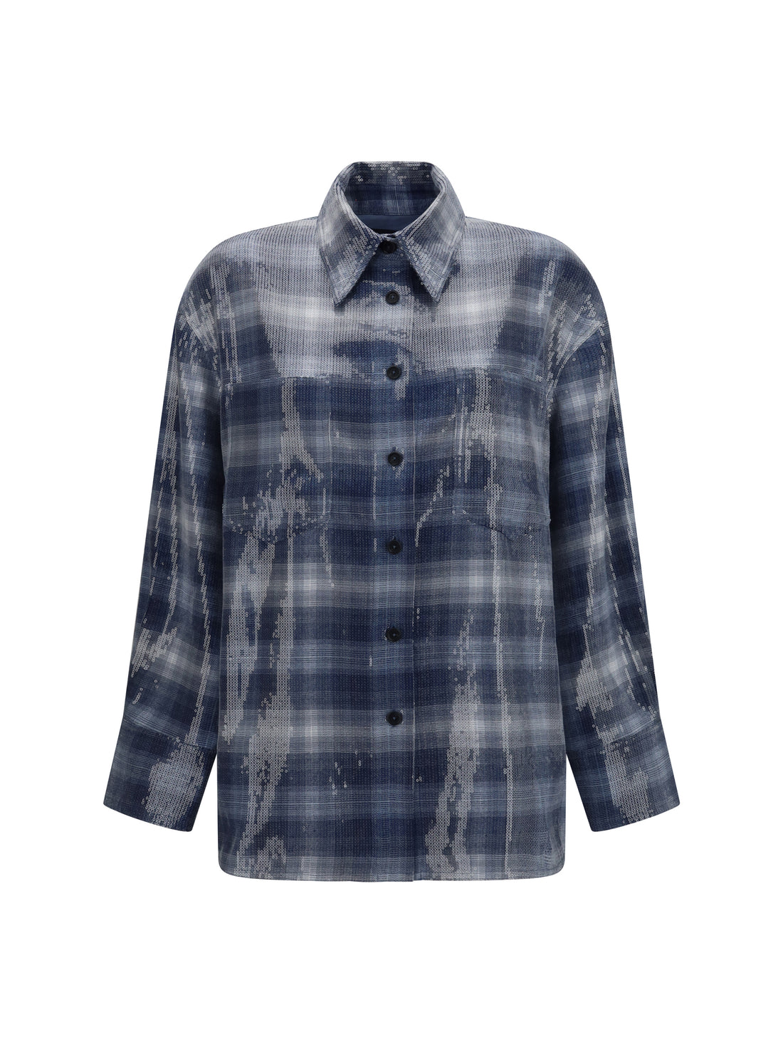 PINKO M orchidea sequin shirt 