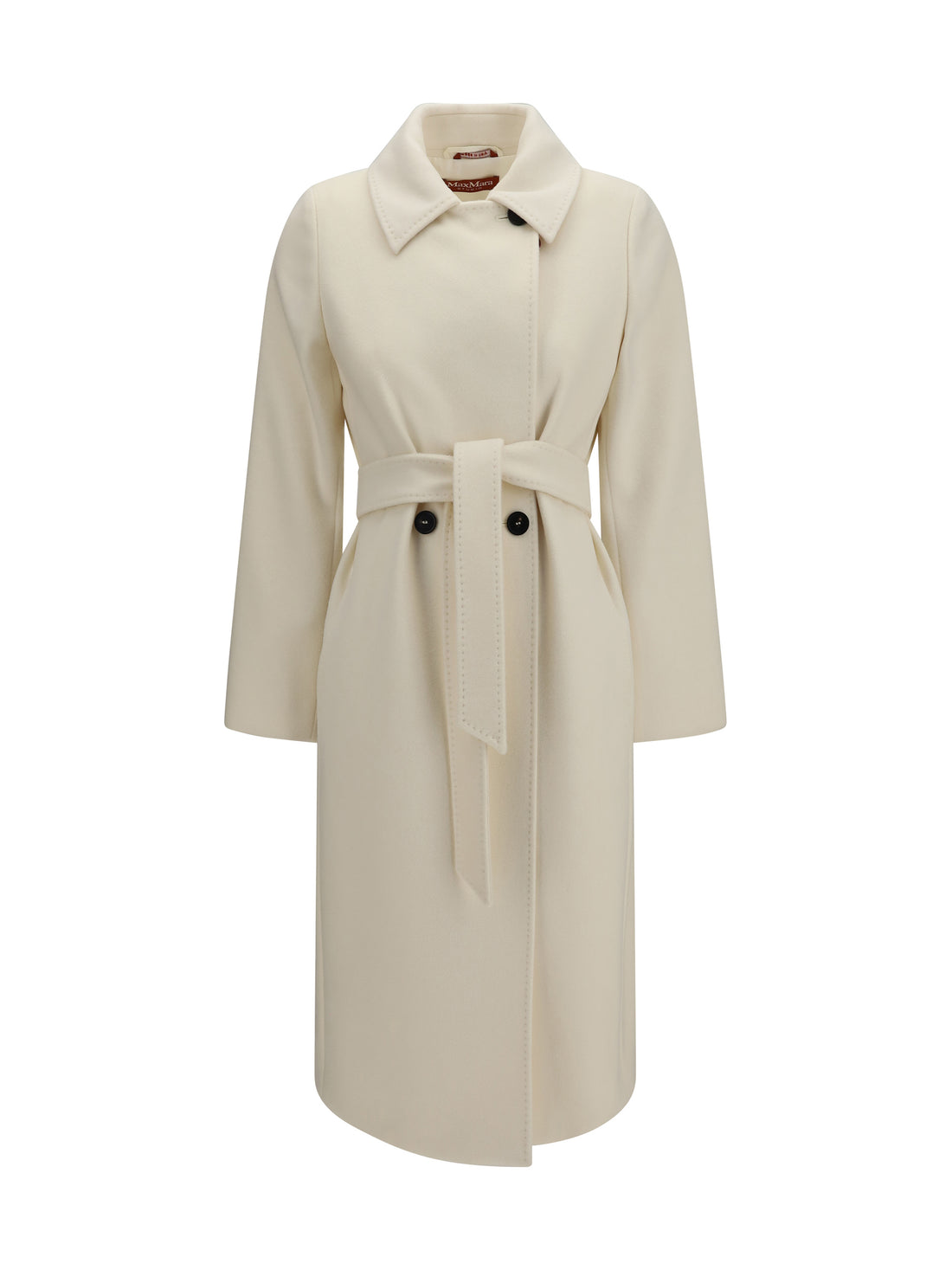 MAX MARA STUDIO 38 double breasted wool coat
