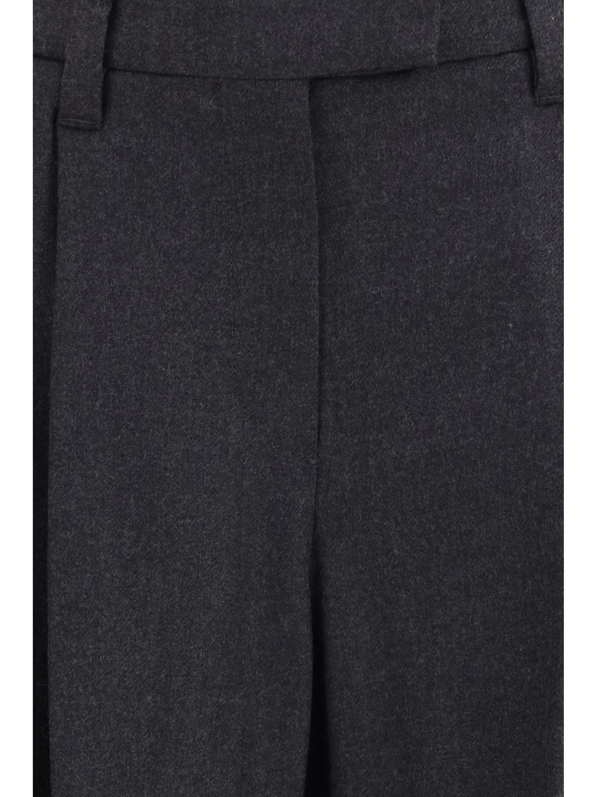 tailored virgin wool pants