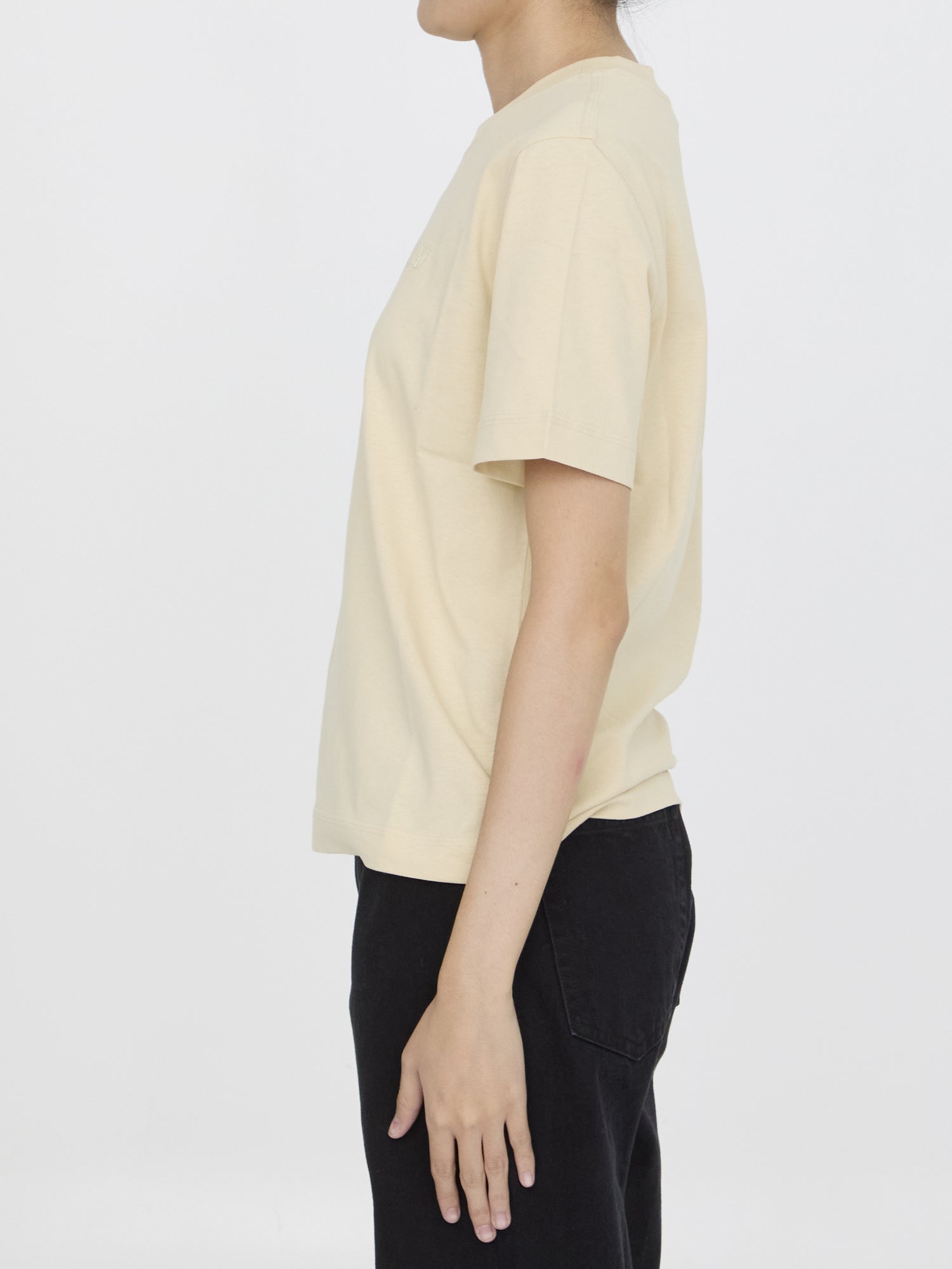 BURBERRY S t-shirt with paisley logo