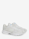 optical white runner sneakers