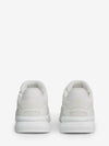 optical white runner sneakers