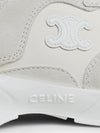 optical white runner sneakers