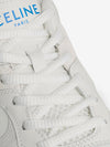 optical white runner sneakers