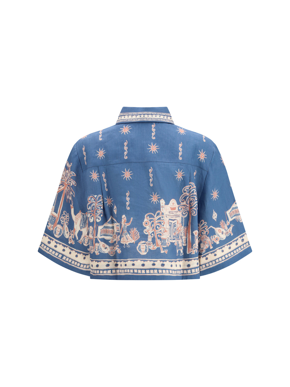 ALEMAIS 6 acacia cropped shirt