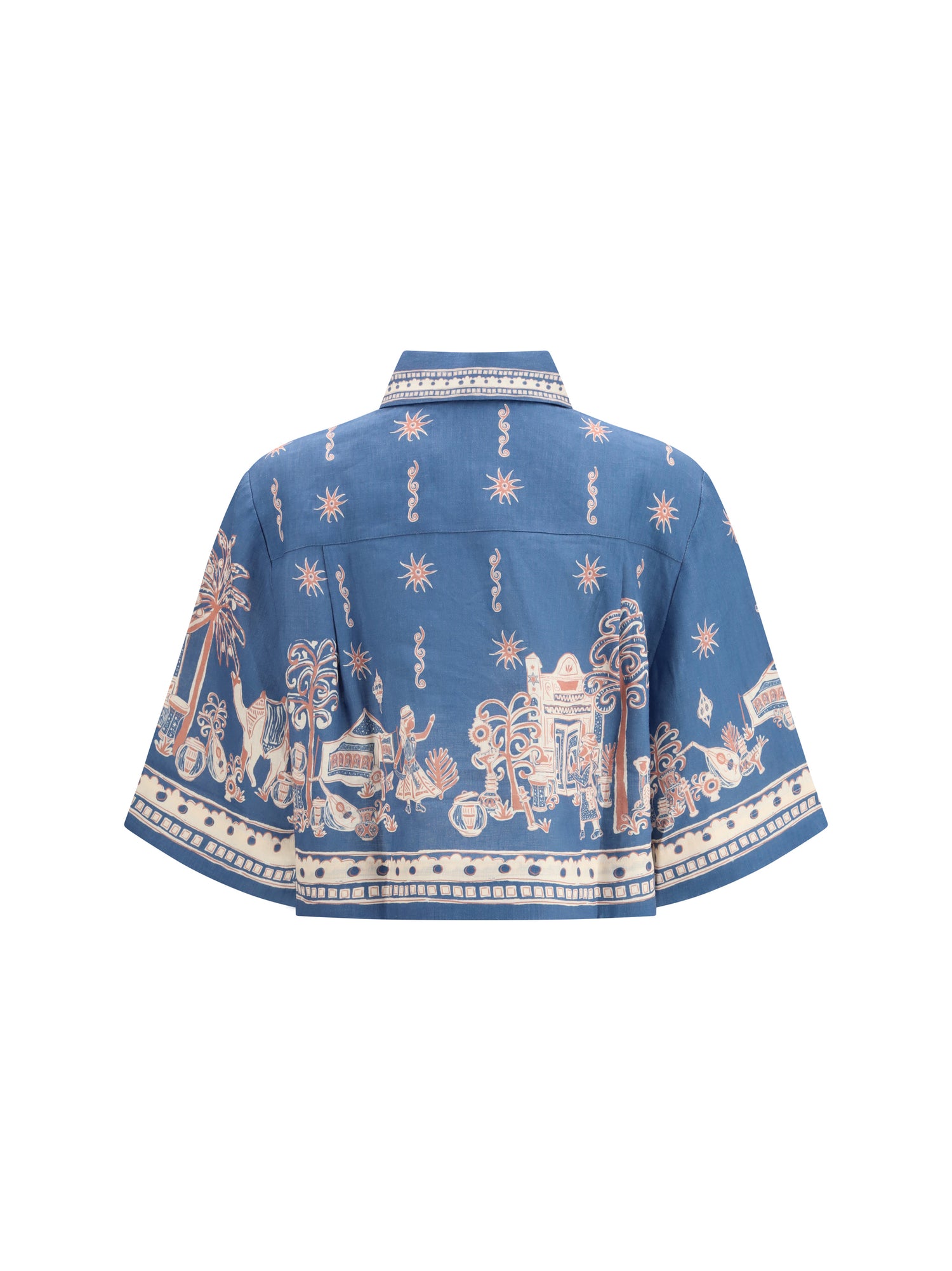 ALEMAIS 6 acacia cropped shirt