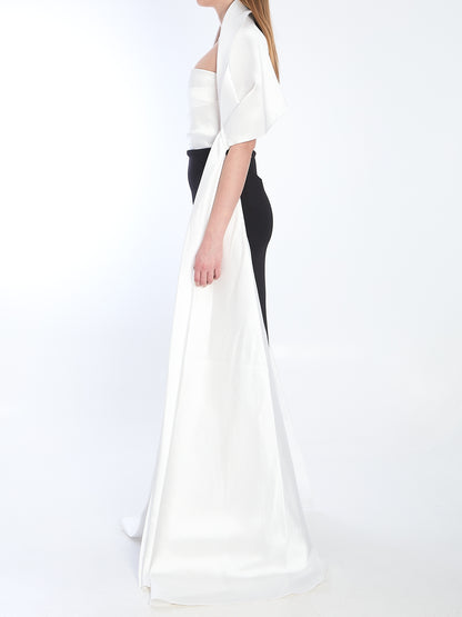 SOLACE LONDON 12 vera long dress