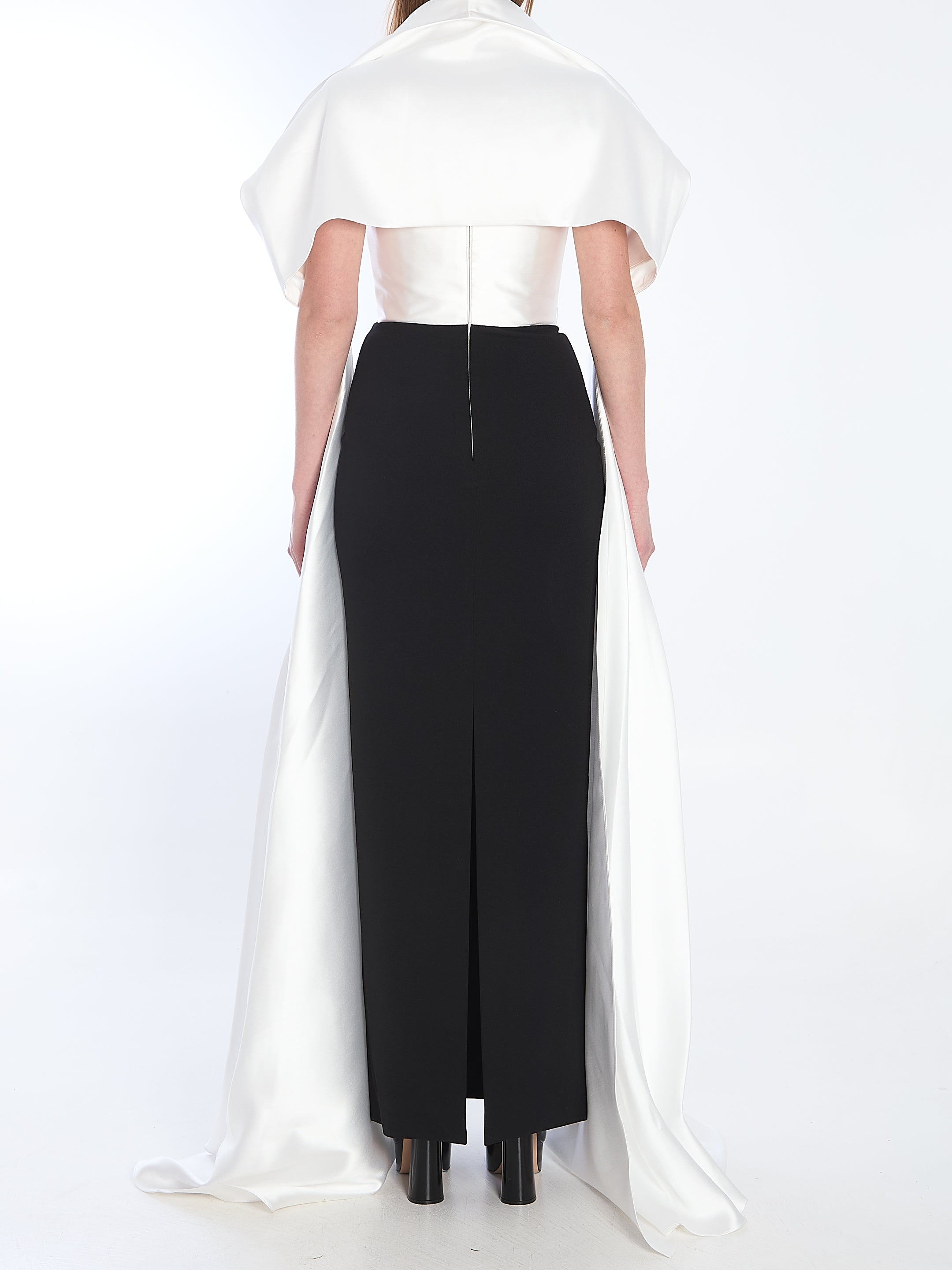 SOLACE LONDON 12 vera long dress