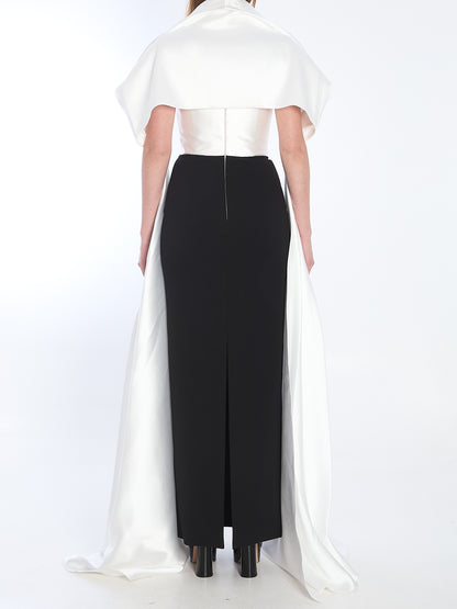 SOLACE LONDON 12 vera long dress