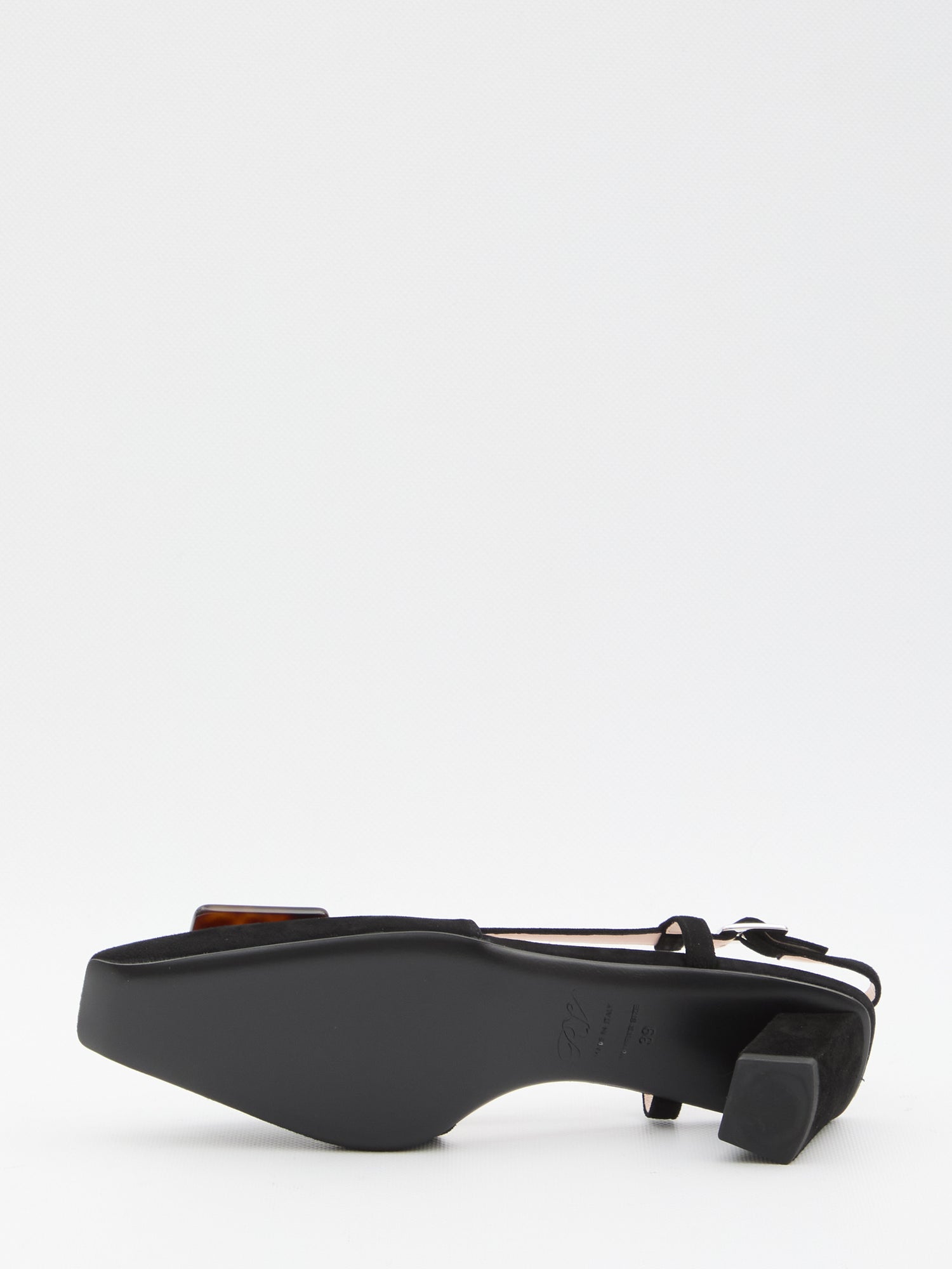 ROGER VIVIER 36½ belle vivier slingback pumps