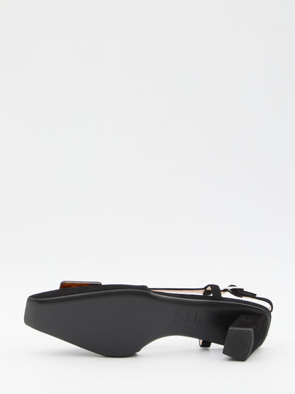 ROGER VIVIER 36½ belle vivier slingback pumps