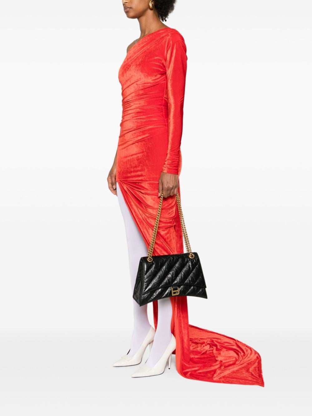 medium crush chain bag