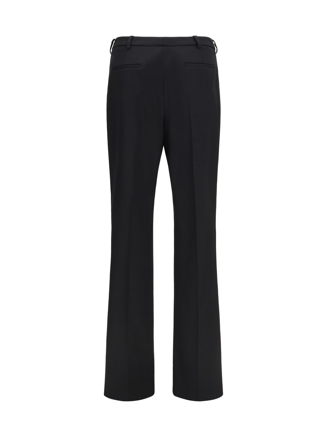 BALENCIAGA 36 slim-fit tailored pants in stretch wool twill