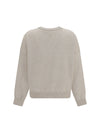 cashmere sweater with monili chain
