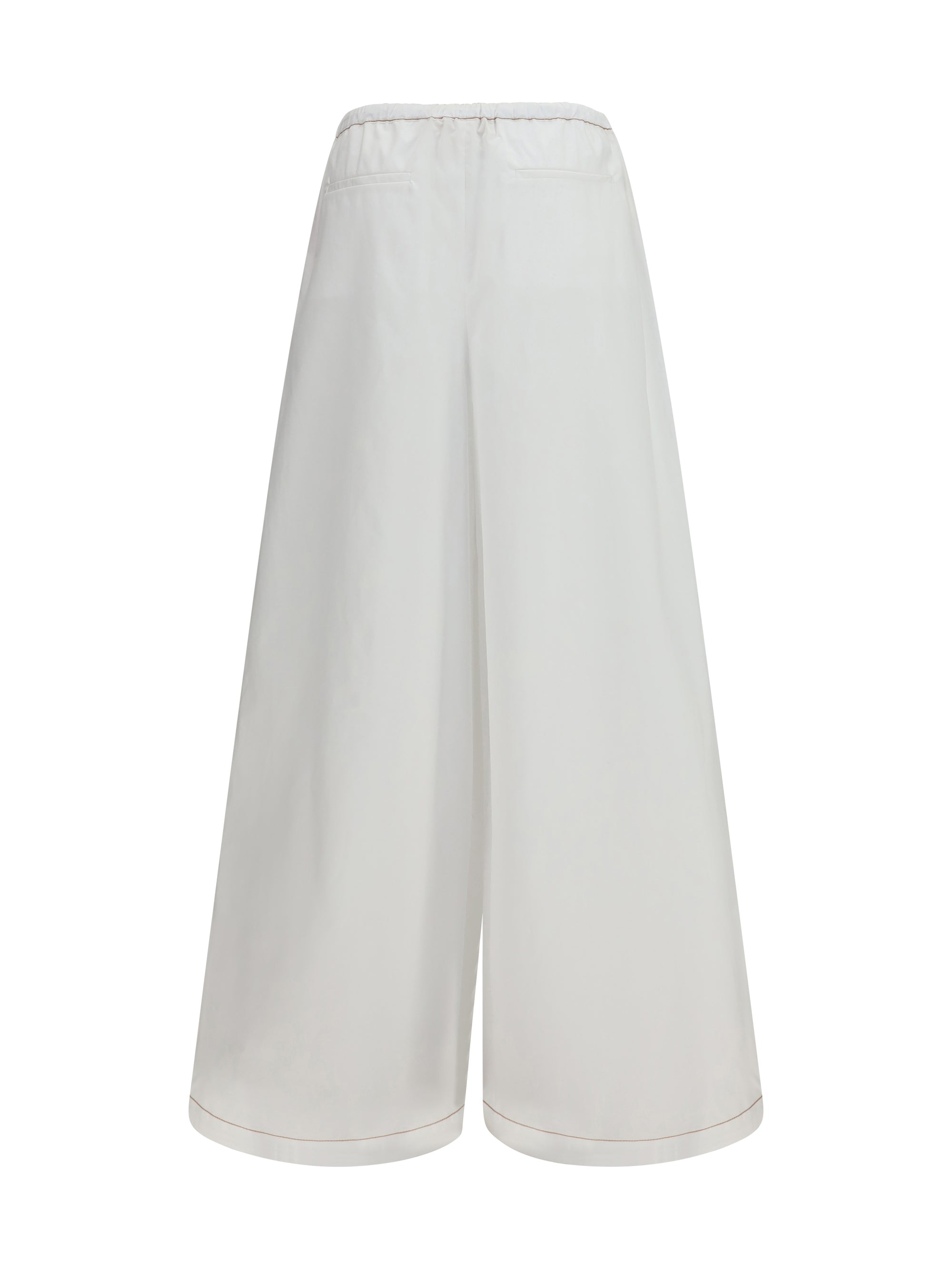 draping wide-leg pants