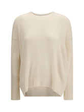 ALLUDE M round-neck cashmere jumper 