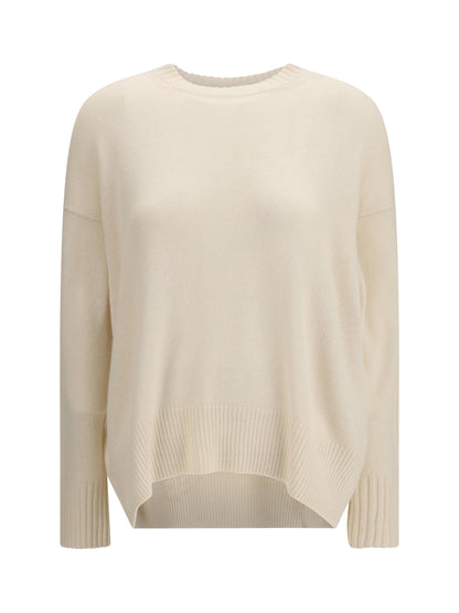 ALLUDE M round-neck cashmere jumper 