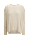 round-neck cashmere jumper