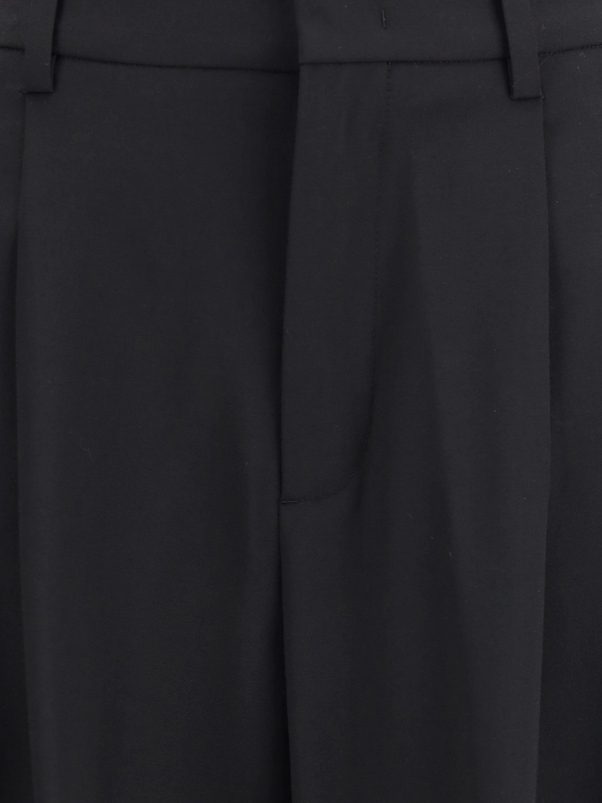 MONCLER X EDWARD ENNINFUL 40 moncler x ee72 trousers by edward enninful in stretch technical wool