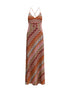 MISSONI 40 long dress with crossover straps