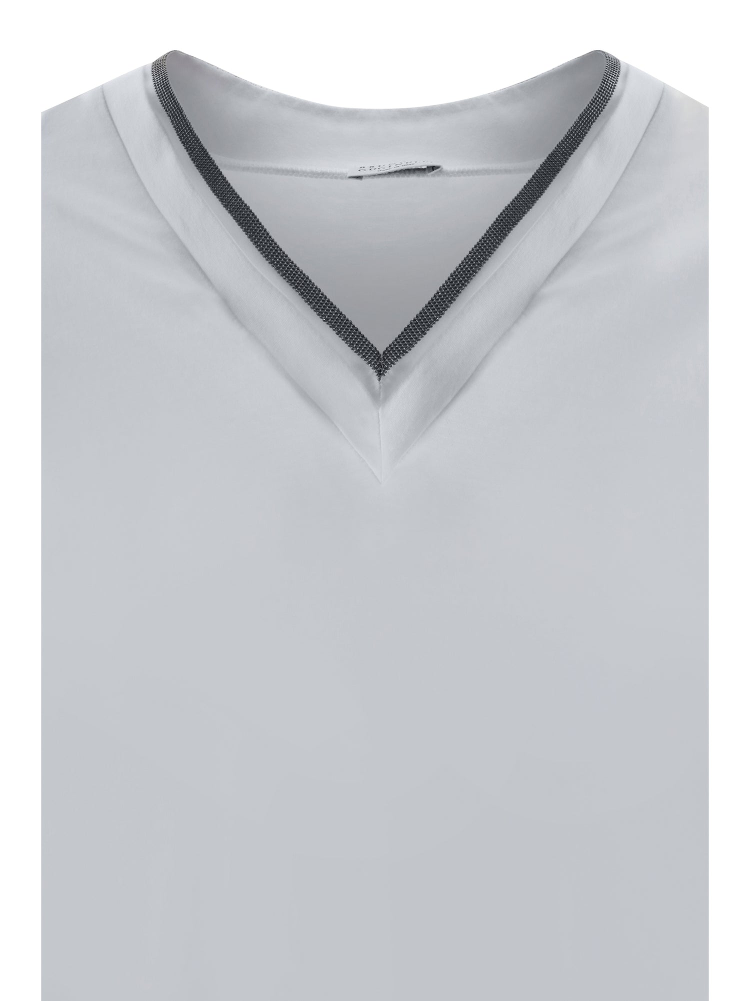 BRUNELLO CUCINELLI L t-shirt with embellishments