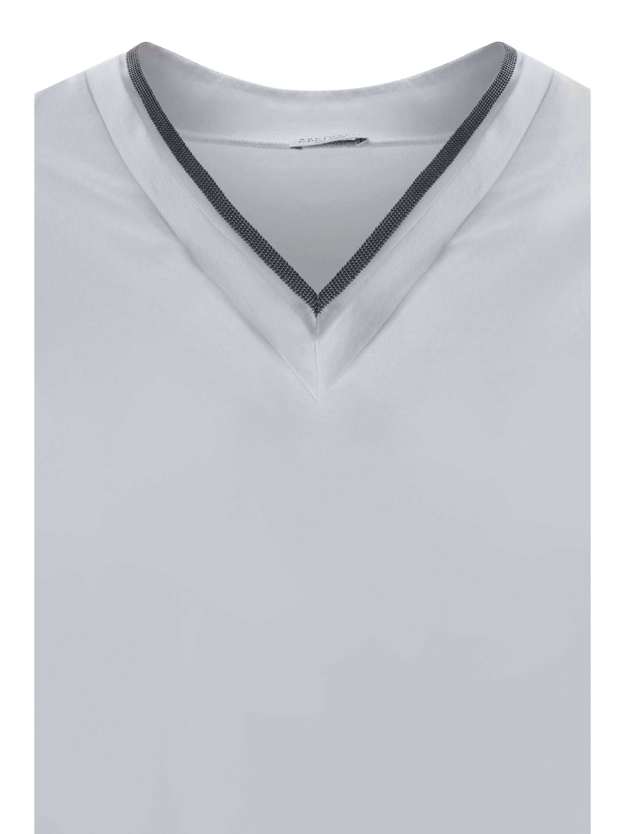 BRUNELLO CUCINELLI L t-shirt with embellishments