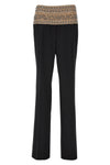 smoking wool pants
