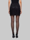 mini skirt in lace