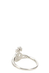 the vivienne westwood calliope ring is made of pure silver