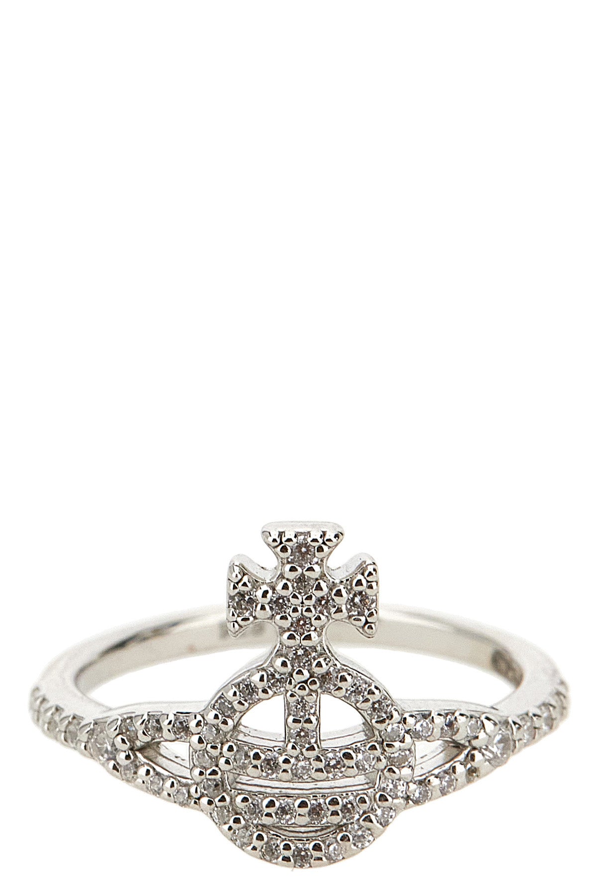 the vivienne westwood calliope ring is made of pure silver