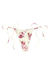 re26 bikini bottoms in floral print fabric